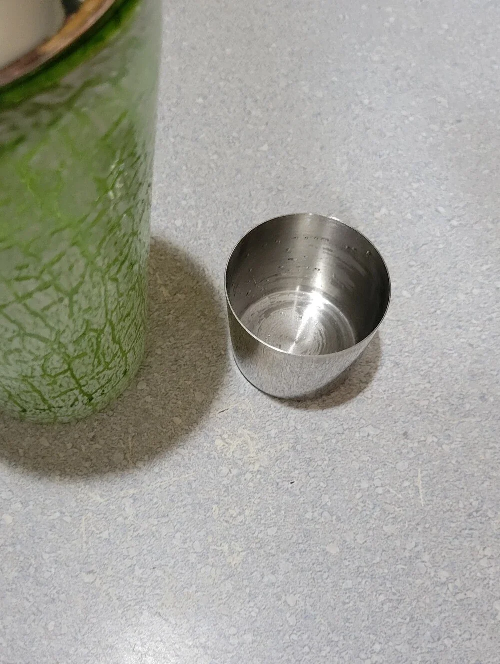 Vintage Glass Mcm Barware Shaker